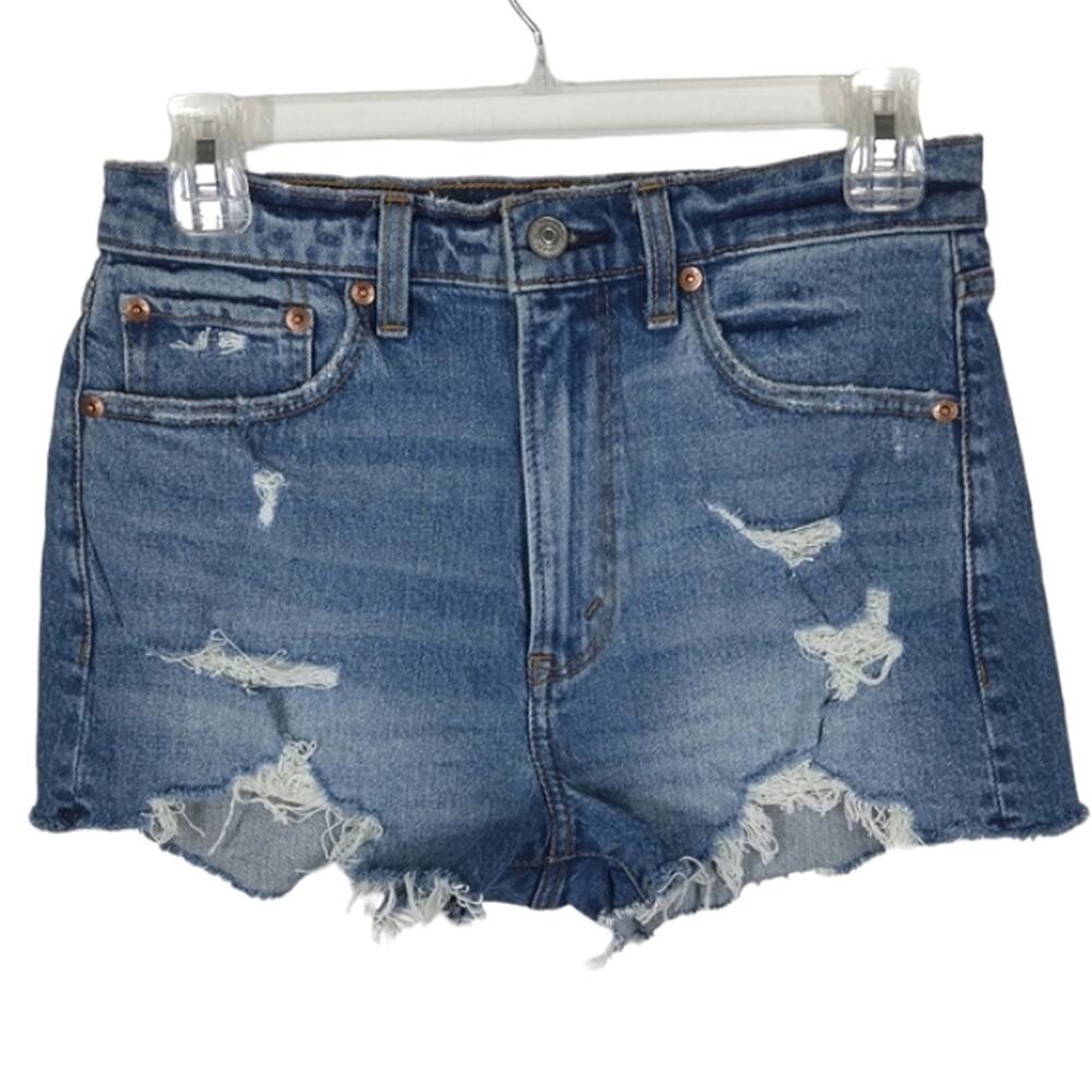 NWT Abercrombie & Fitch High Rise The Mom Short size 26